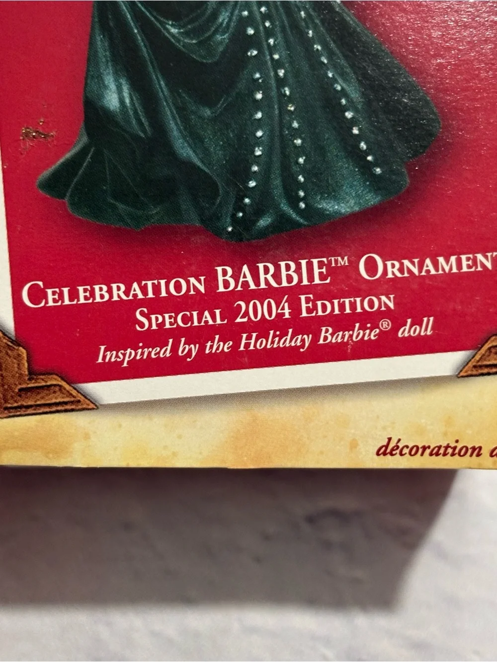 Vintage 2004 Hallmark “Celebration Barbie” collectors series ornament